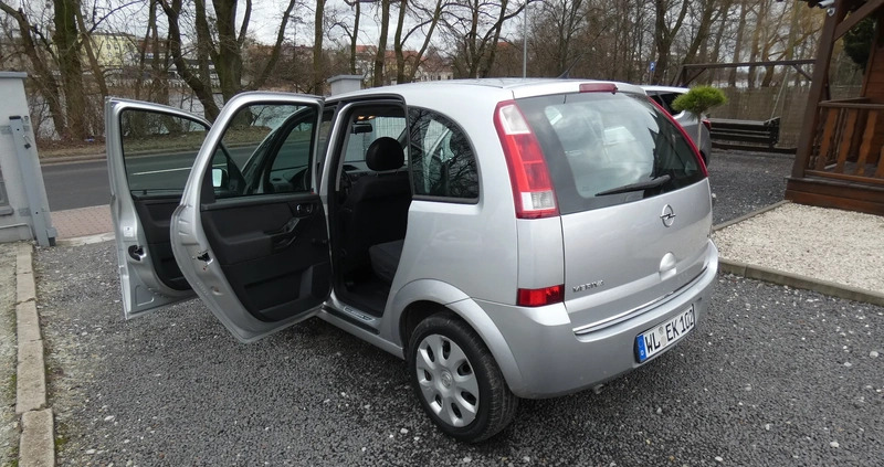 Opel Meriva cena 11600 przebieg: 189000, rok produkcji 2007 z Turek małe 407